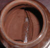 Untreated clay sample