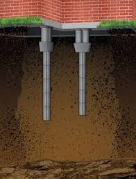 pushed concrete columns